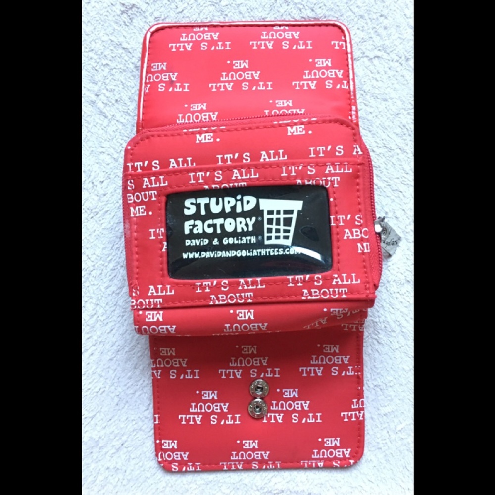 David & Goliath Stupid Factory Wallet It’s All Me